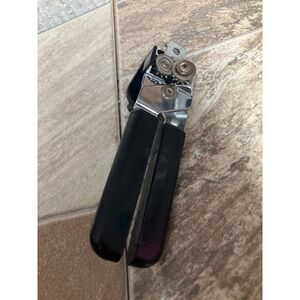 GoodCook Manual Can Opener Black Ergonomic Handles Chrome Steel Bottle Opener